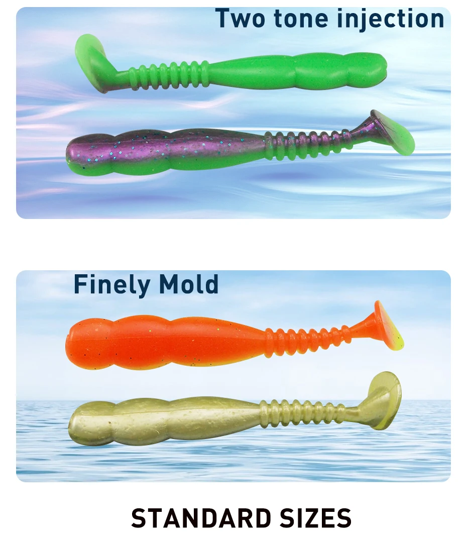 ESFISHING Artificial bait Fishing Lures Rockviber Shad 50mm 95mm 115mm 150mm Rock Shiner Soft Baits pike trout fishing pesca ESFISHING Artificial bait Fishing Lures Rockviber Shad 50mm 95mm 115mm 150mm Rock Shiner Soft Baits pike trout fishing pesca