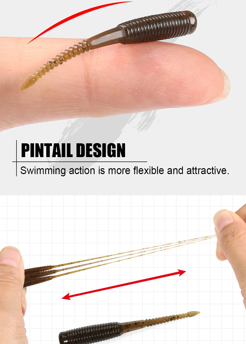 Spinpoler 20pcs/box Ajing Soft Fishing Lure 3.5cm Rockfish TPR Swimbaits Nightlight Worm Ice Jig Artificial Baits Bass Tackle Spinpoler 20pcs/box Ajing Soft Fishing Lure 3.5cm Rockfish TPR Swimbaits Nightlight Worm Ice Jig Artificial Baits Bass Tackle