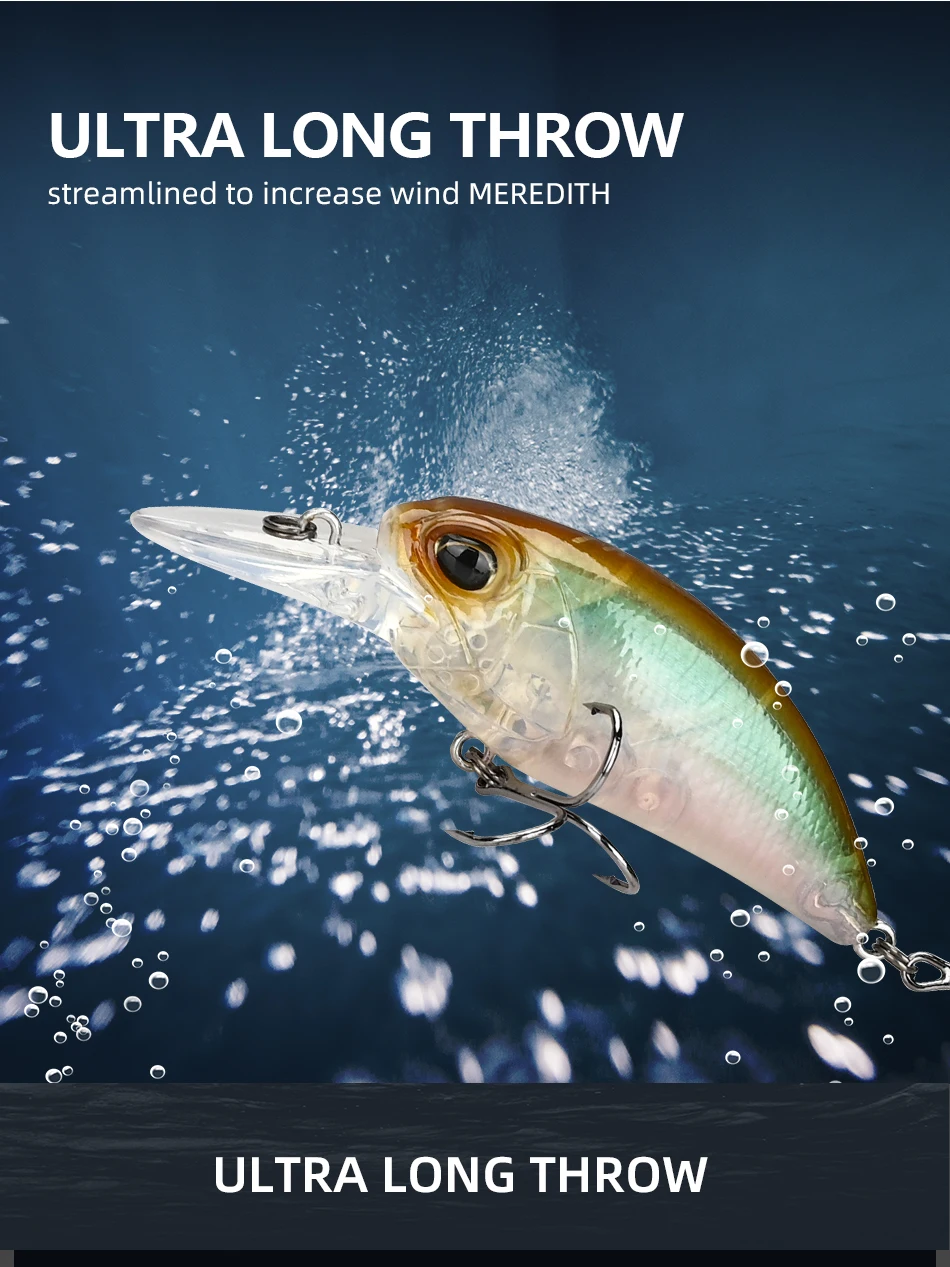MEREDITH JERK CRANK M65 Floating 14g Hot Model Fishing Lure Hard Bait 11Color Wobbler Crank Quality Professional Depth 2.0-2.5m Meredith M65 crankbait
MEREDITH JERK CRANK M65 Floating 14g Hot Model Fishing Lure Hard Bait 11Color Wobbler Crank Quality Professional Depth 2.0-2.5m