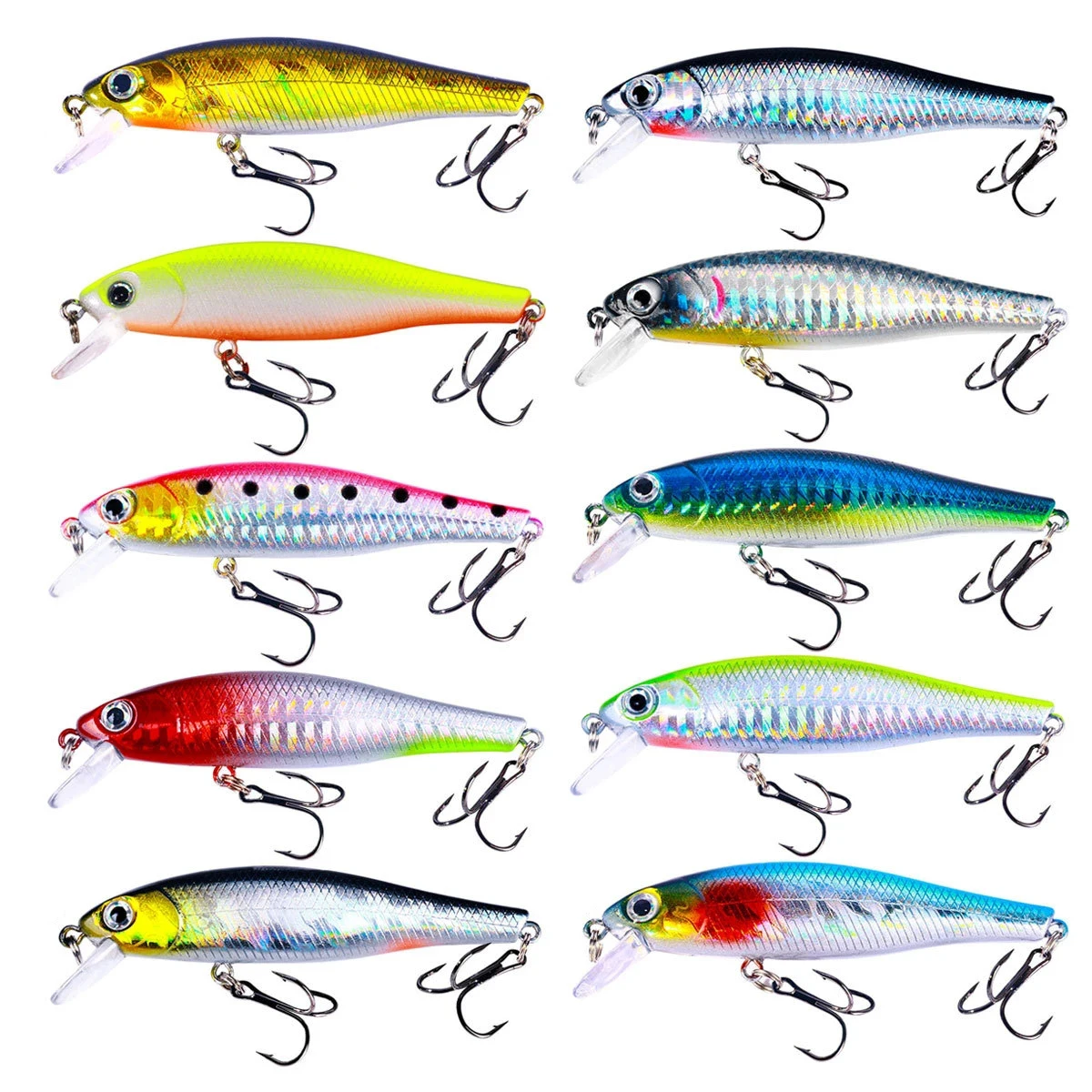 Minnow Crank Wobbler Jerkbait Fishing Lure 8.8Cm 9G Isca Artificial Carkbait Swimbait Tackle for Bass Pike Carp Minnow Crank Wobbler Jerkbait Fishing Lure 8.8Cm 9G Isca Artificial Carkbait Swimbait Tackle for Bass Pike Carp