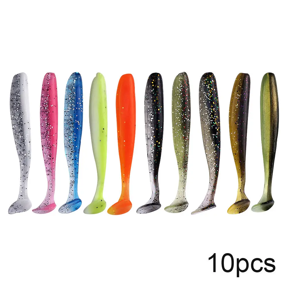 QXO 10pcs/Lot 13cm 10cm Soft Worm Lures Silicone Swimbait Bait Sea Fish Pva Wobblers Goods For Fishing Artificial Tackle QXO 10pcs/Lot 13cm 10cm Soft Worm Lures Silicone Swimbait Bait Sea Fish Pva Wobblers Goods For Fishing Artificial Tackle