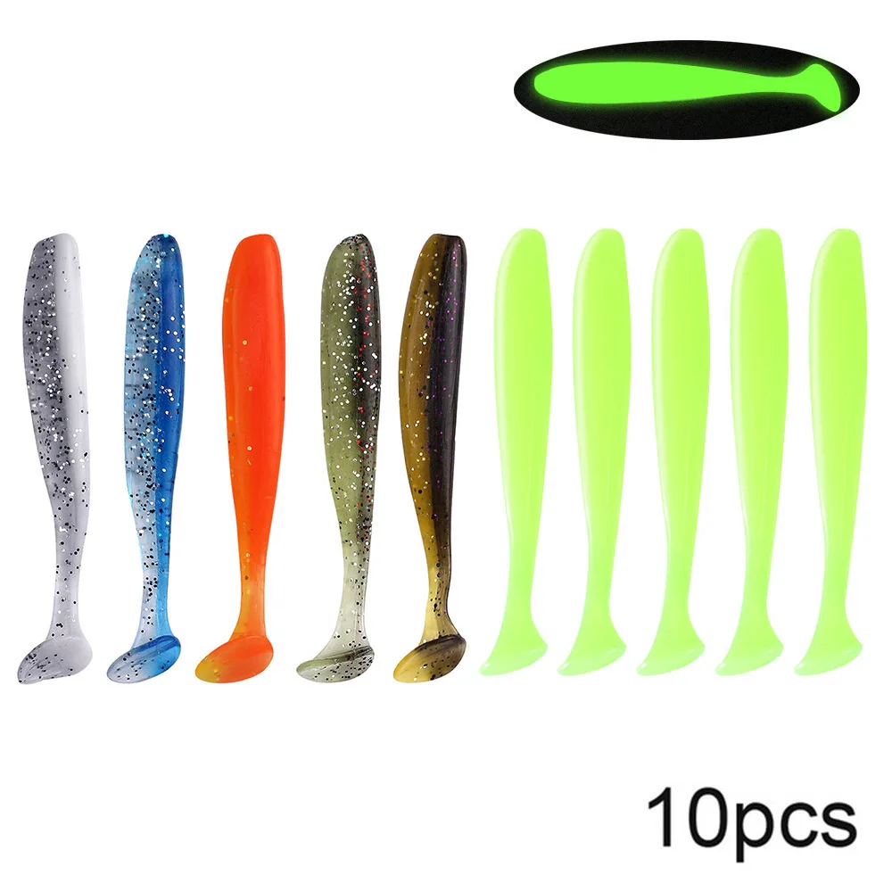 QXO 10pcs/Lot 13cm 10cm Soft Worm Lures Silicone Swimbait Bait Sea Fish Pva Wobblers Goods For Fishing Artificial Tackle QXO 10pcs/Lot 13cm 10cm Soft Worm Lures Silicone Swimbait Bait Sea Fish Pva Wobblers Goods For Fishing Artificial Tackle